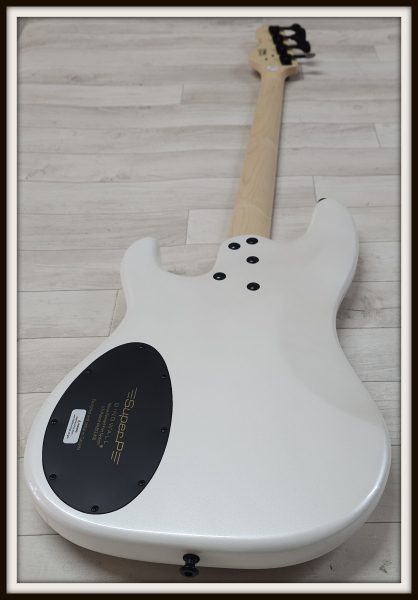 Dingwall SP1 MN 4-String, Ducati White