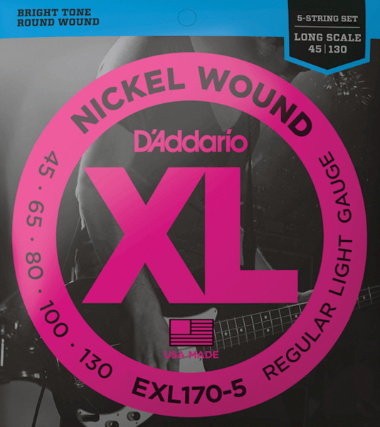 Daddario EXL170-5, 45-130