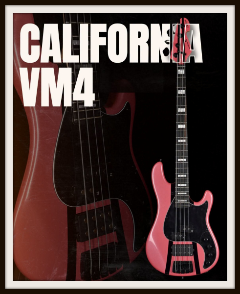 Sandberg California II VM4, Custom Color Pink Metallic Highgloss+Black Stripes
