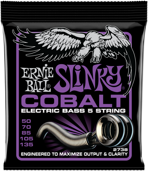 Ernie Ball 2738 Slinky Cobalt, 50-135