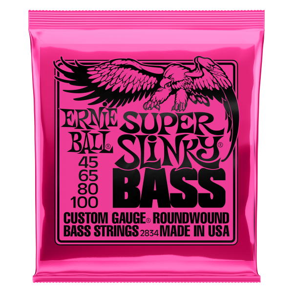 Ernie Ball 2834 E-Bass Strings, 45-100