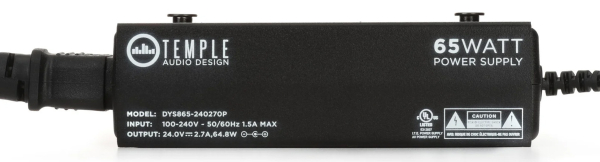 Preview: Temple Audio Design PSU-65-EU 65 Watt Power Supply