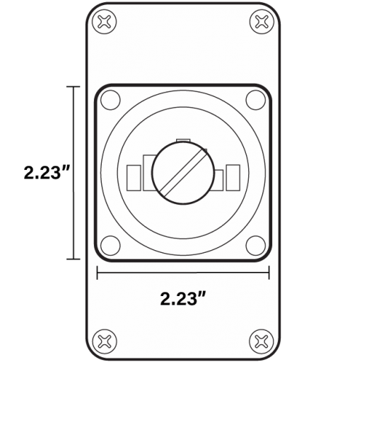 Temple Audio Design TQR-M Quick Release Medium Mounting Plate