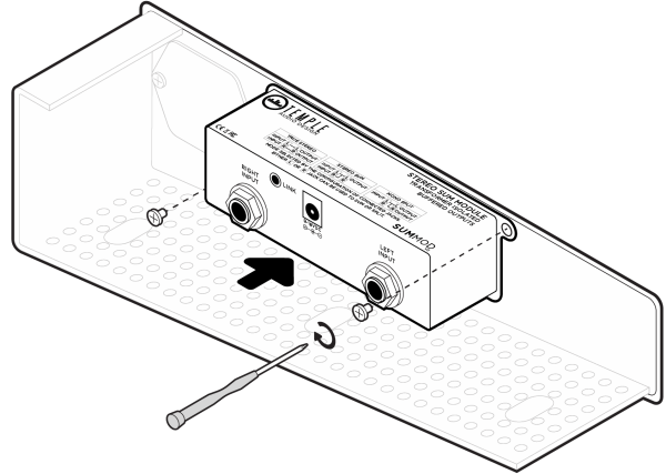Preview: Temple Audio Design MOD-SUMV2, Stereo Sum Module
