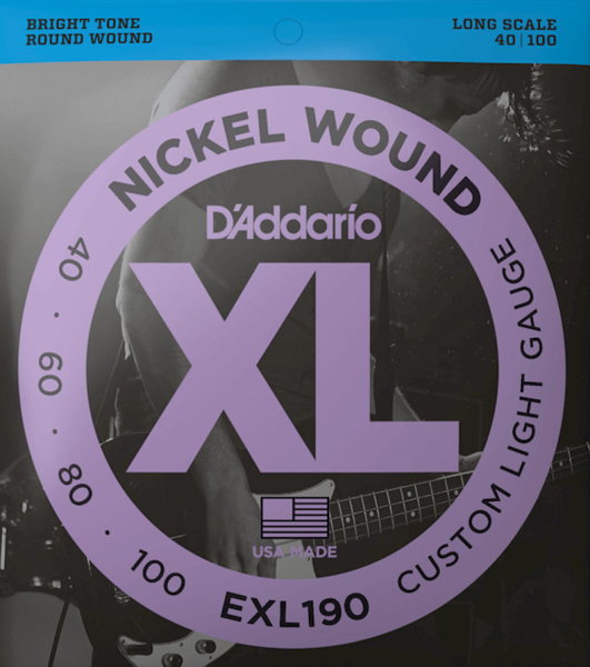 Daddario EXL190, 40-100