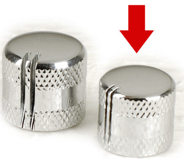 Sandberg Tone Potiknopf Klein, Chrome