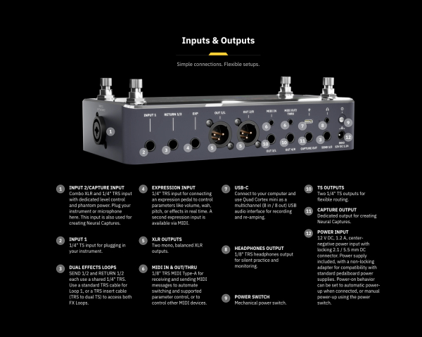 Neural DSP Quad Cortex Mini