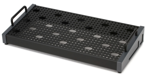 Preview: Temple Audio Design SOLO-18-GM Solo 18 Pedalboard, Gunmetal Grey