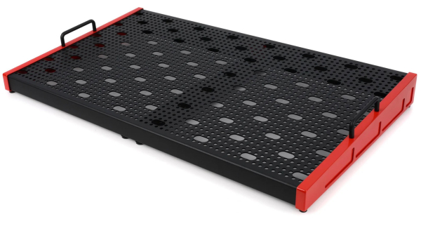 Preview: Temple Audio Design TRIO-28-TR Trio 28 Pedalboard, Temple Red