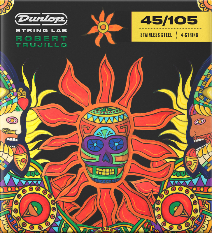 Dunlop Robert Trujillo Stainless Steel Bass Strings, 45-105