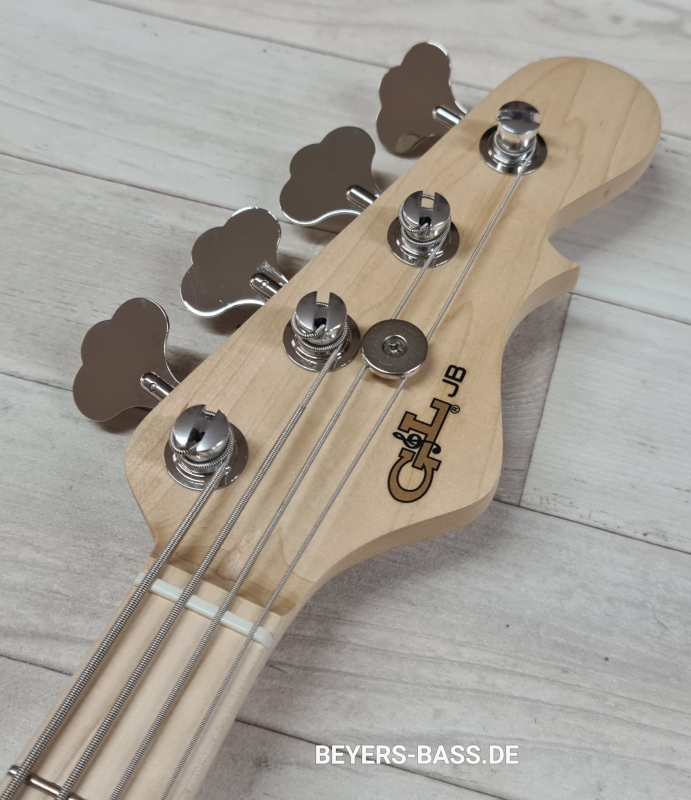 G&L USA Fullerton Deluxe JB4 Jazz Bass, Purpleburst