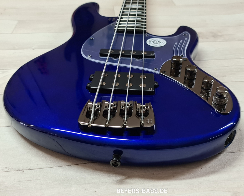 Sandberg California Grand Dark TM4 Custom Ebony, San Remo Blue Highgloss