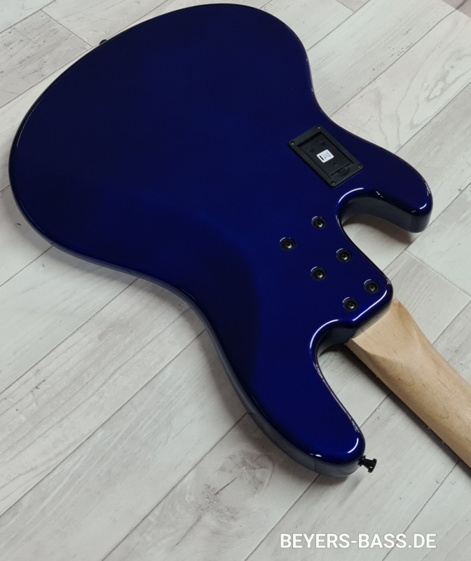 Sandberg California Grand Dark TM4 Custom Ebony, San Remo Blue Highgloss