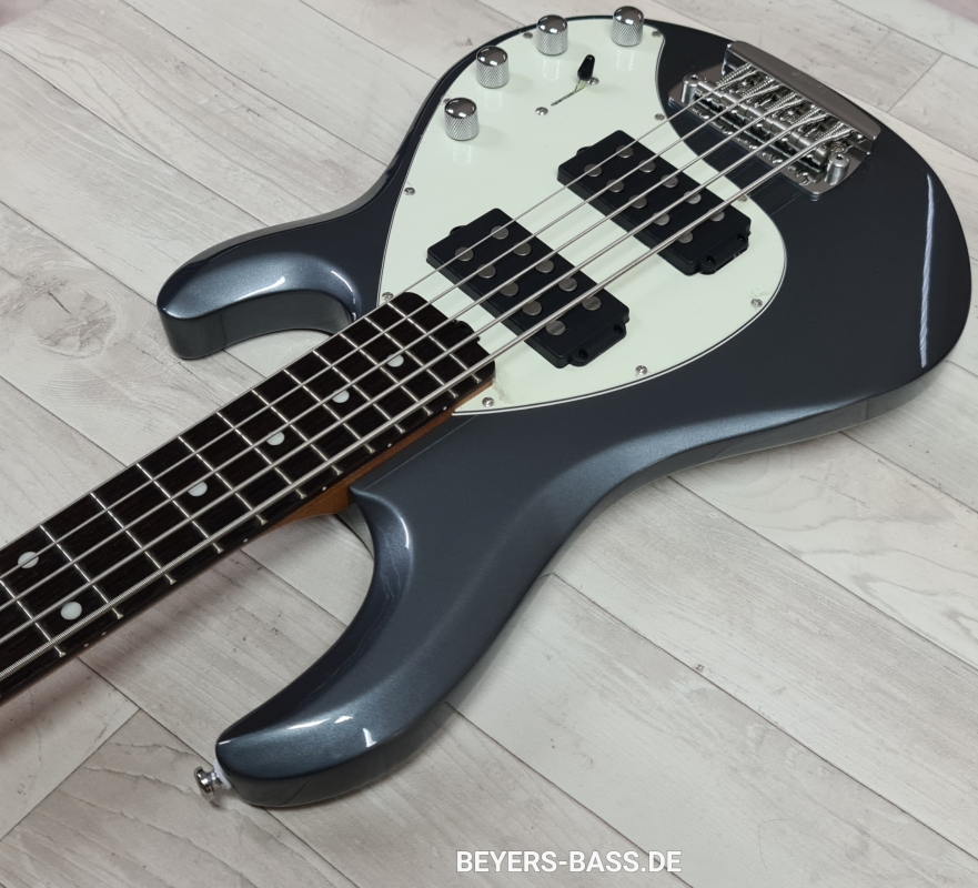 Sterling by Music Man StingRay Ray35 HH, Charcoal Frost