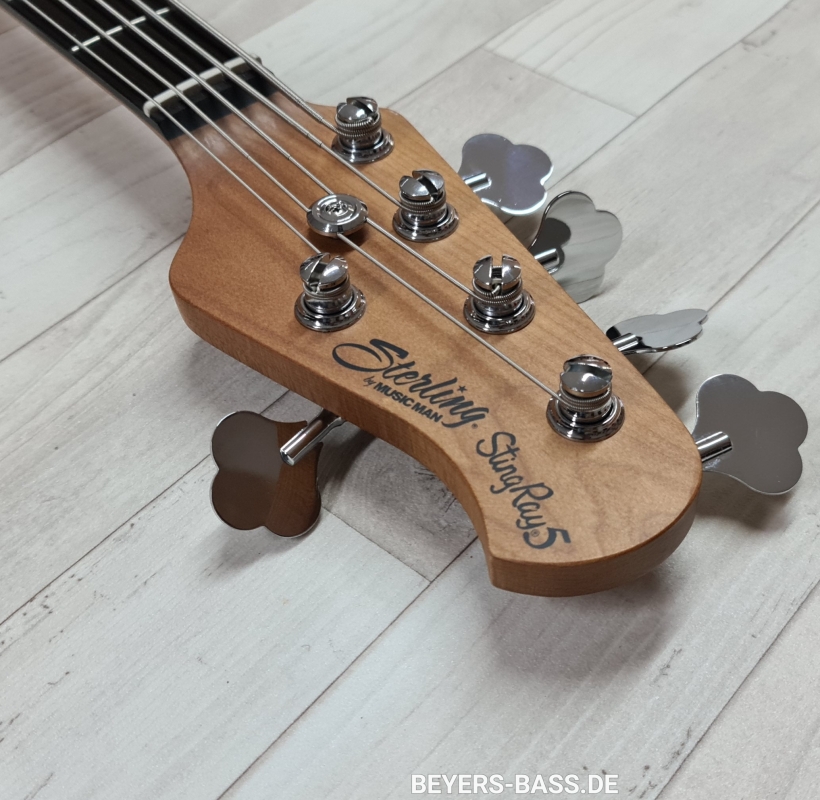 Sterling by Music Man StingRay Ray35 HH, Charcoal Frost