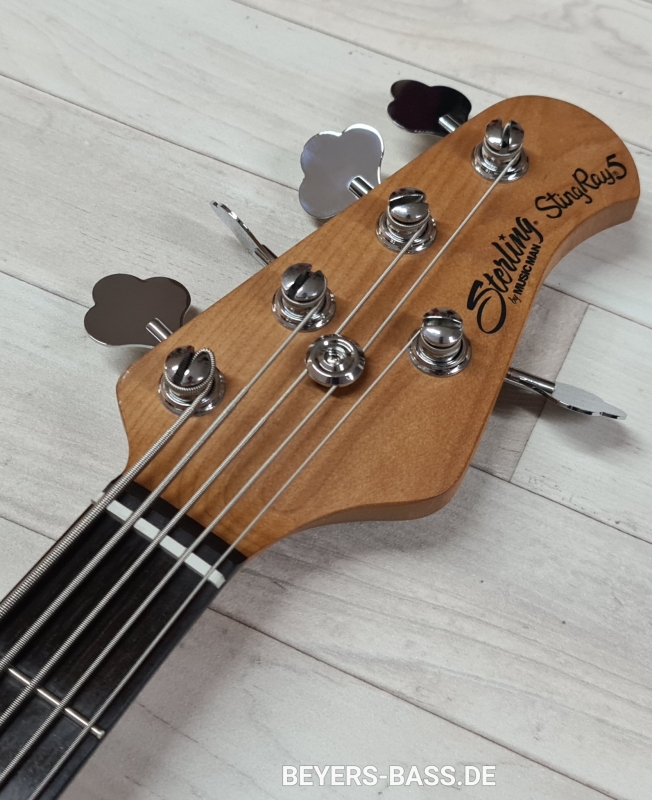 Sterling by Music Man StingRay Ray35 HH, Charcoal Frost