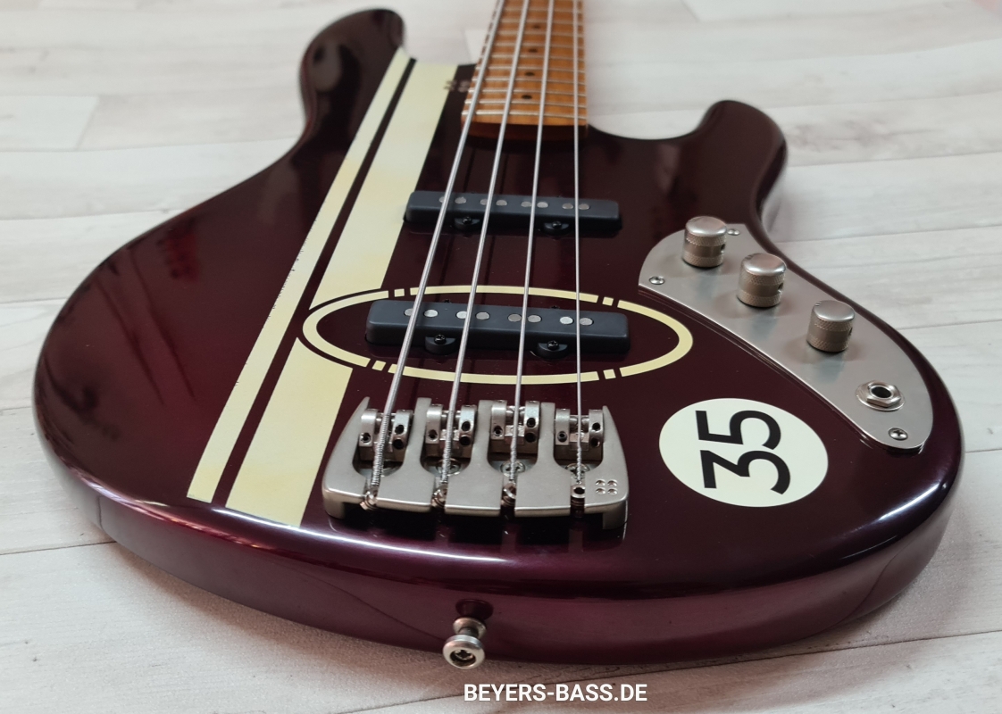 Sandberg California II TT4 passiv Custom, Soft Aged Car Design, Rubin Red Metallic