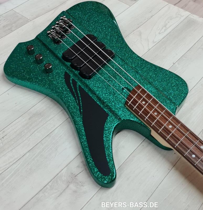 Dingwall D-Roc Standard 4 PF, Aquamarine Metalflake