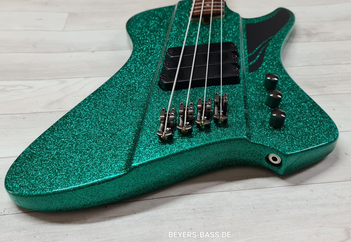 Dingwall D-Roc Standard 4 PF, Aquamarine Metalflake