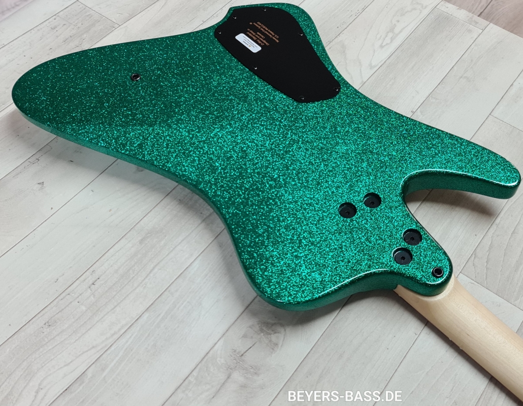 Dingwall D-Roc Standard 4 PF, Aquamarine Metalflake