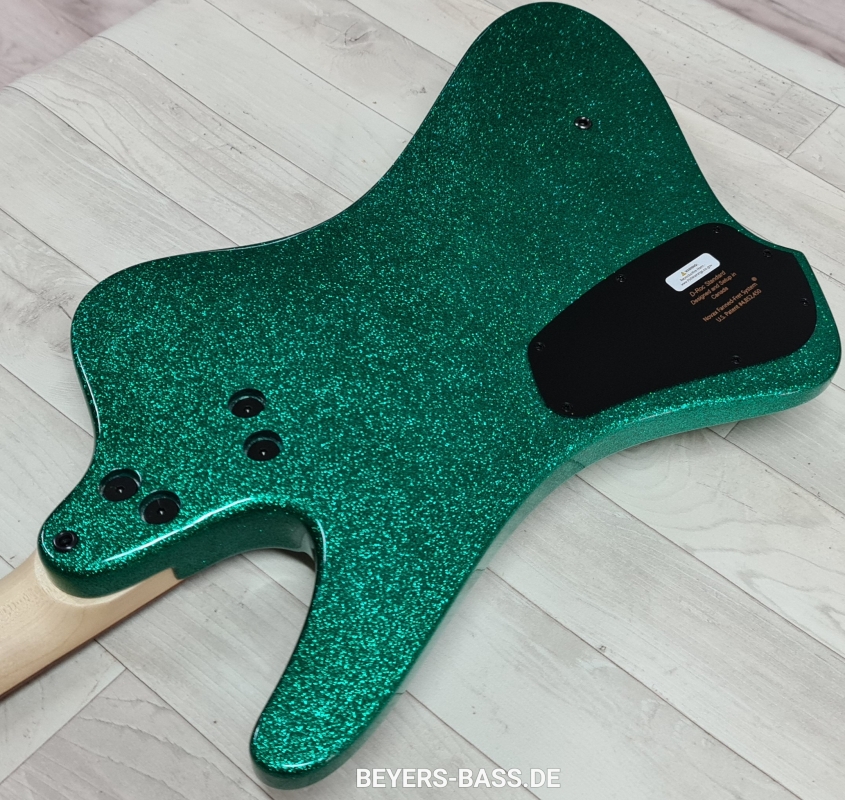 Dingwall D-Roc Standard 4 PF, Aquamarine Metalflake
