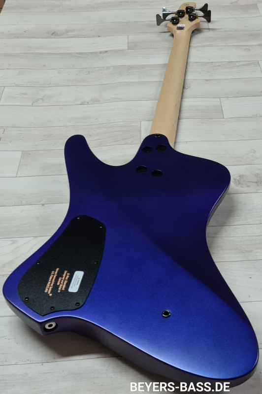 Dingwall D-Roc Standard 4 PF, Blue to Purple Colorshift