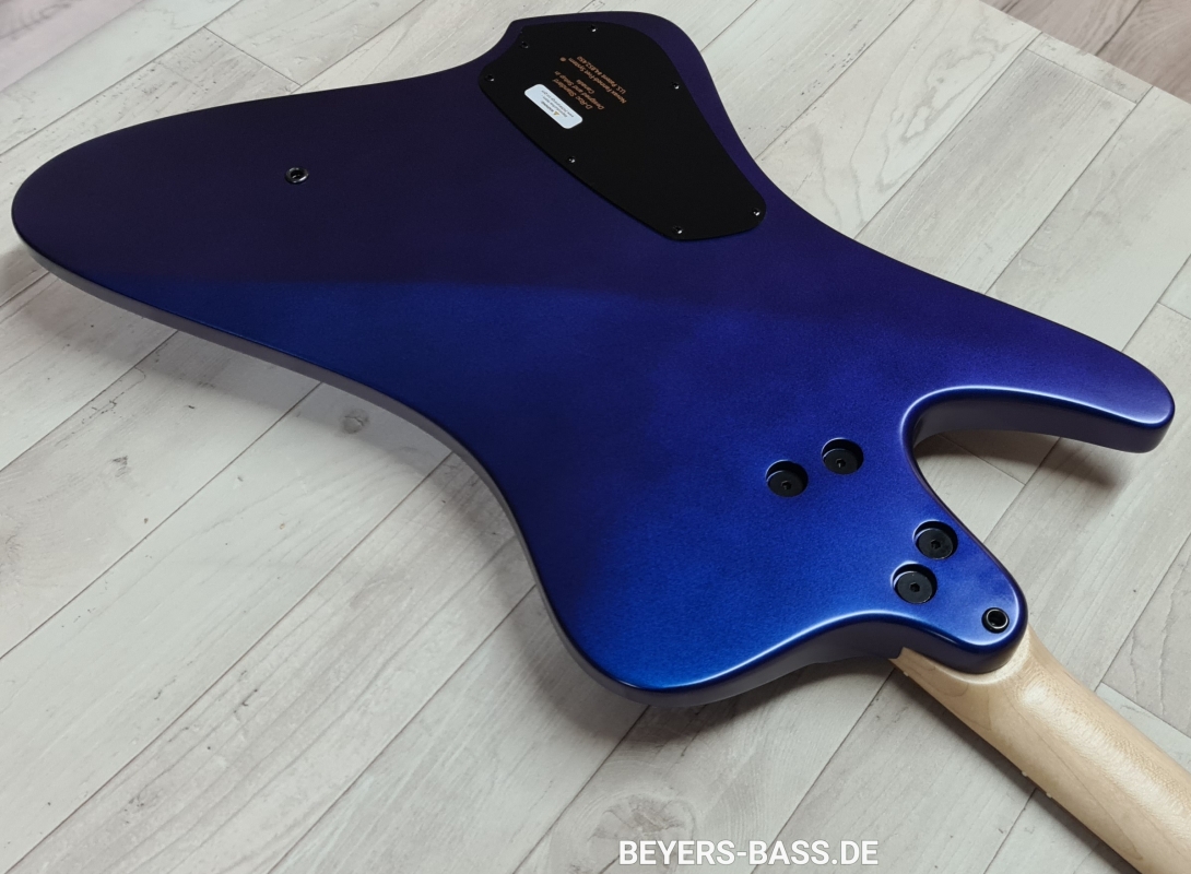 Dingwall D-Roc Standard 4 PF, Blue to Purple Colorshift