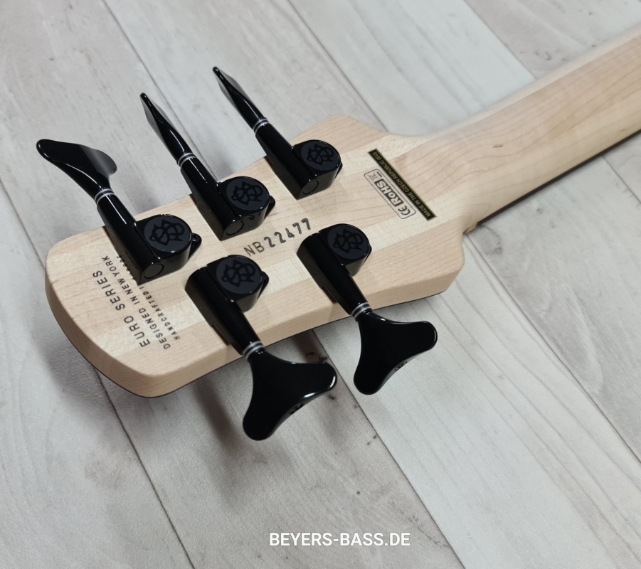 Spector Euro 5 LX Bolt-On, Black Stain Matte