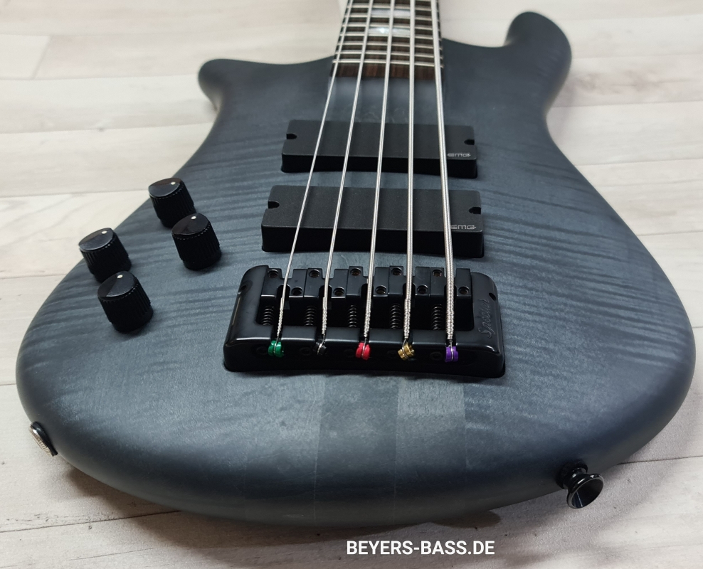 Spector Euro 5 LX, Black Stain Matte, Linkshänder