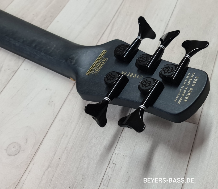 Spector Euro 5 LX, Black Stain Matte, Linkshänder