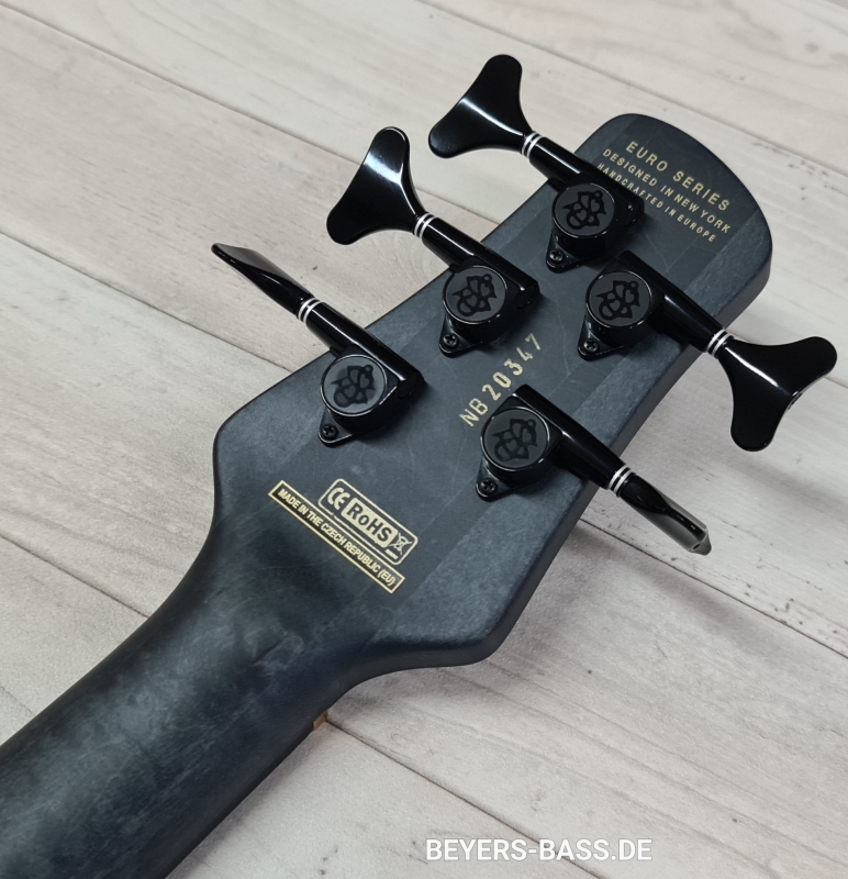 Spector Euro 5 LX, Black Stain Matte, Linkshänder