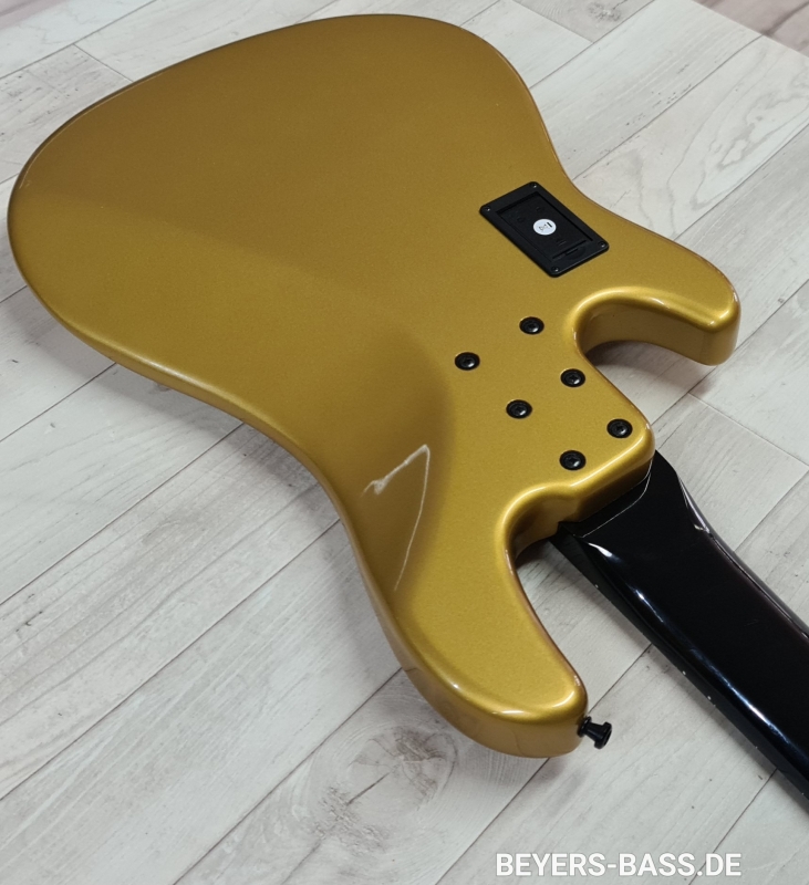 Sandberg California II VT5 Ebony Custom 3-EQ, Soft Aged Gold