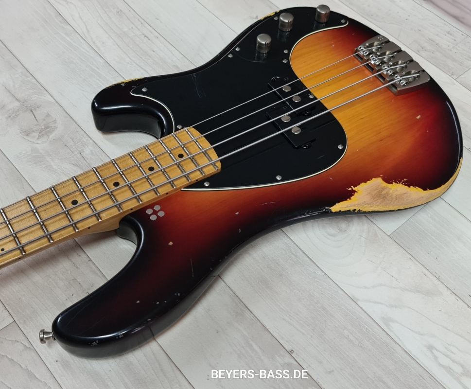 Sandberg California II VS4 MN, Hardcore Aged Reserved 3-Tone Sunburst