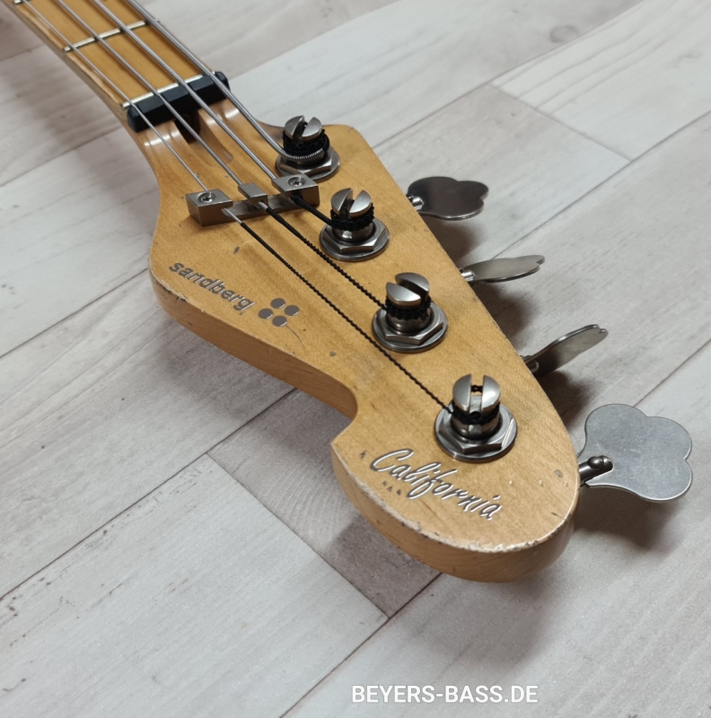 Sandberg California II VS4 MN, Hardcore Aged Reserved 3-Tone Sunburst