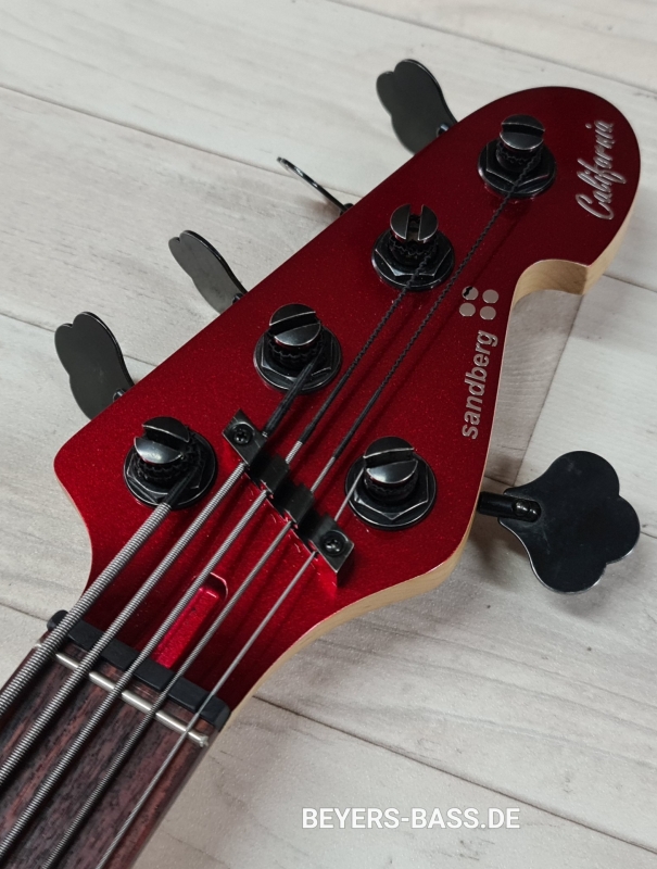 Sandberg California II TM5 Custom, Metallic Red Highgloss