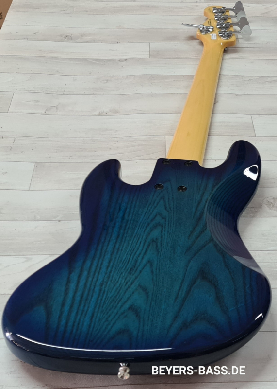 FGN Neo Classic JB-100 5-Saiter, See-Thru Blue Burst