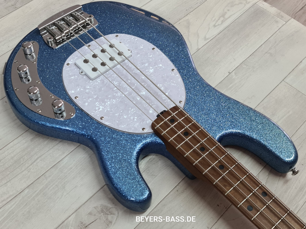 Sterling by Music Man StingRay Ray34 H, Blue Sparkle, B-Ware