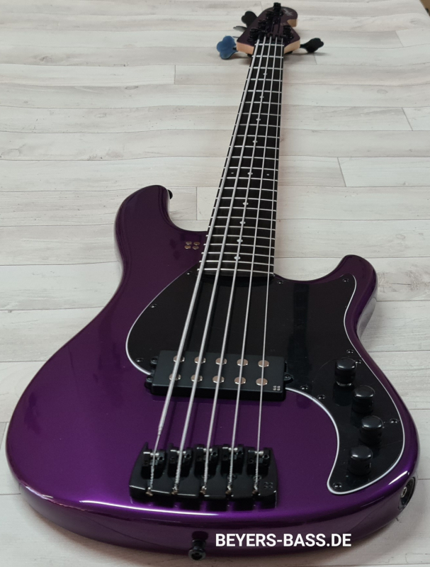 Sandberg California II Central 5 Ebony, Custom Color Violet Metallic Highgloss