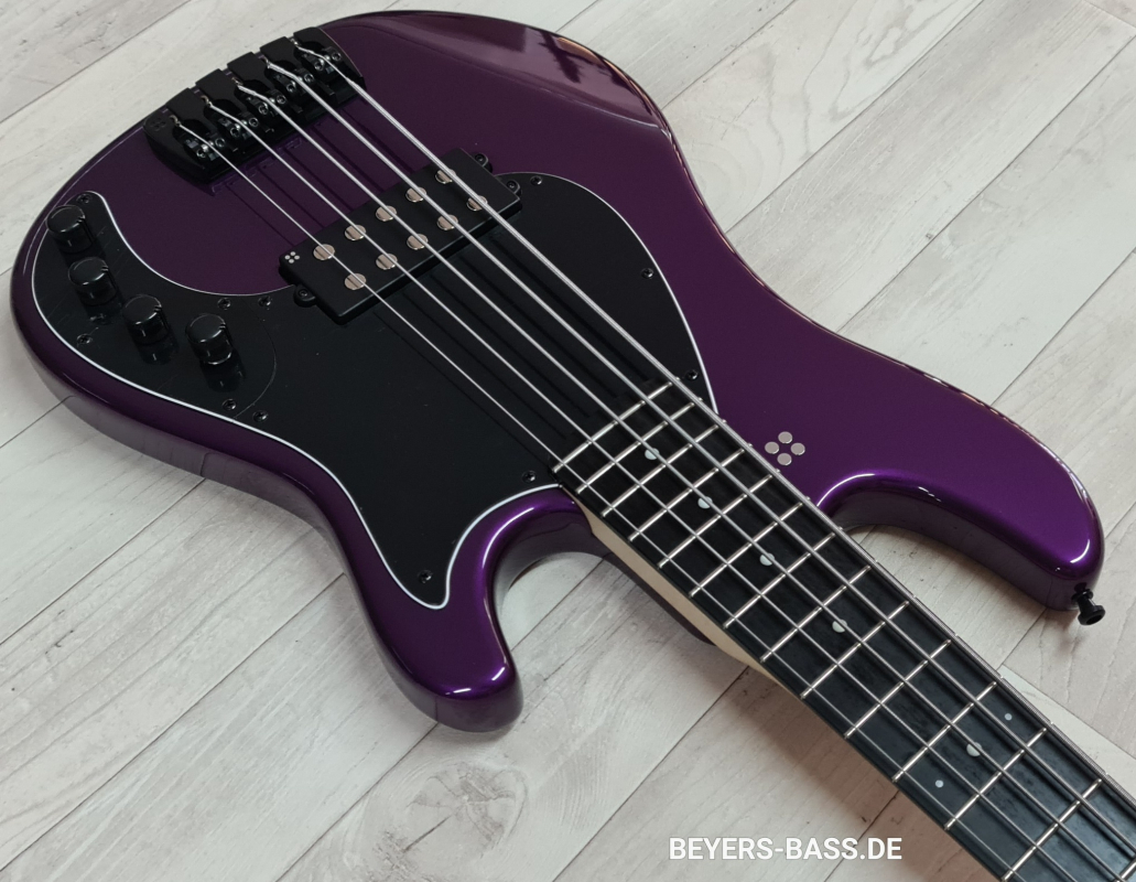 Sandberg California II Central 5 Ebony, Custom Color Violet Metallic Highgloss