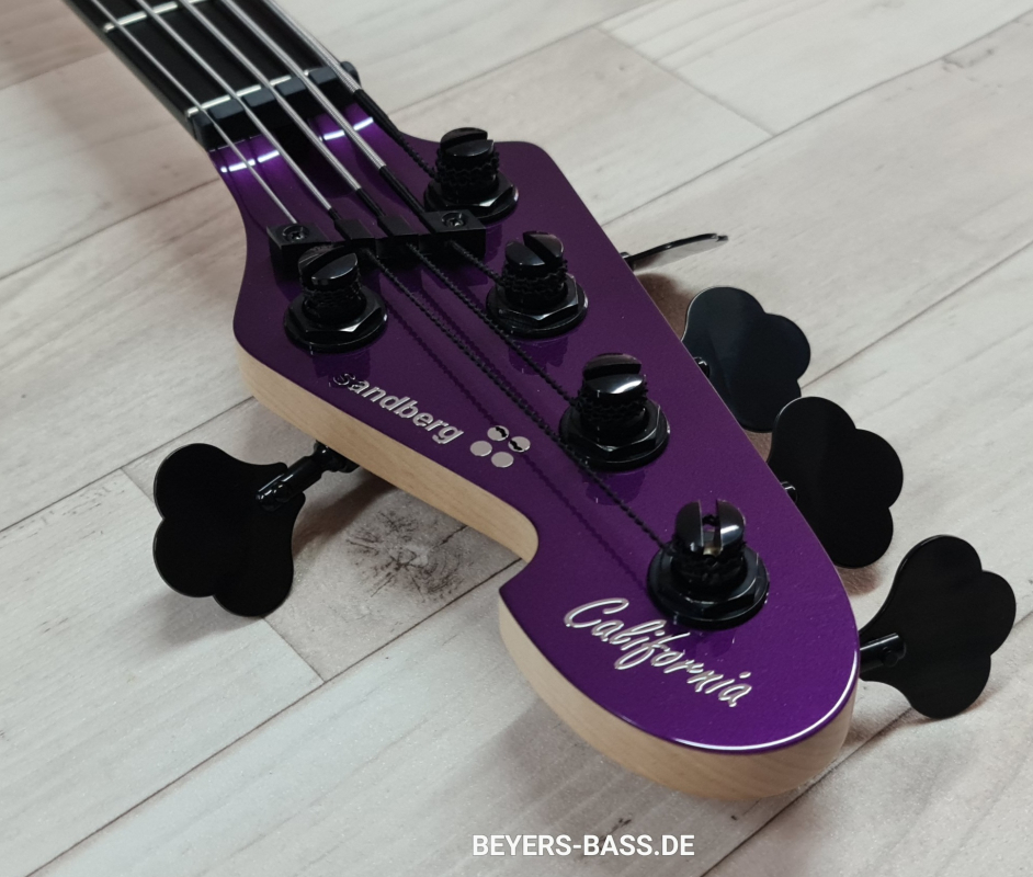 Sandberg California II Central 5 Ebony, Custom Color Violet Metallic Highgloss