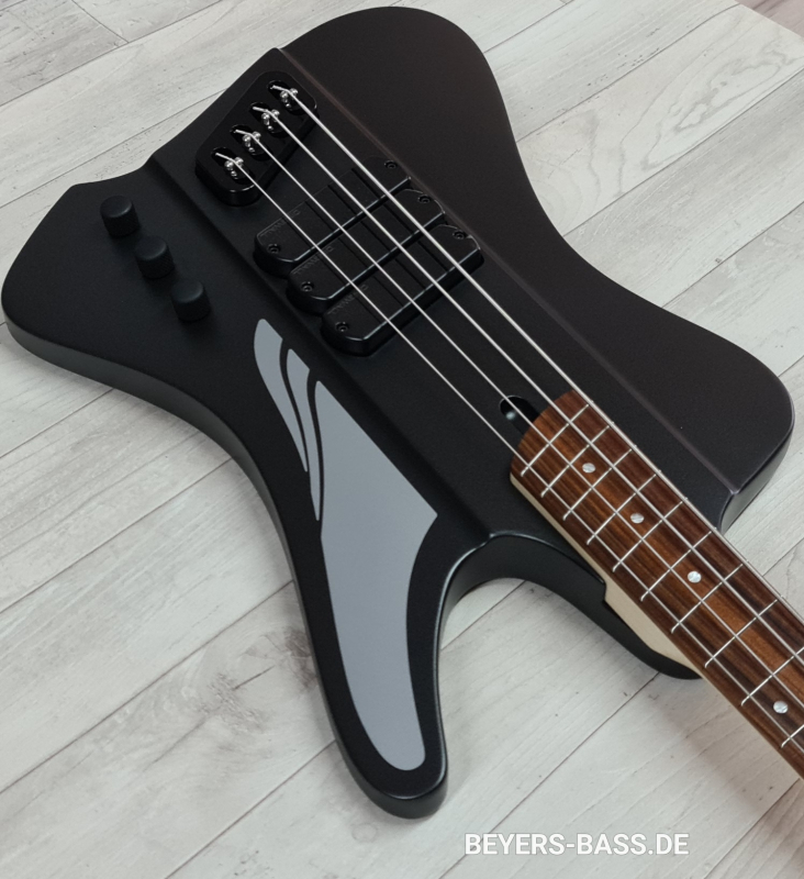 Dingwall D-Roc Standard 4 PF, Metallic Black Matte