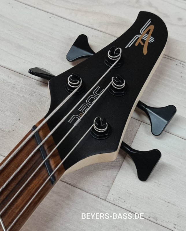 Dingwall D-Roc Standard 4 PF, Metallic Black Matte