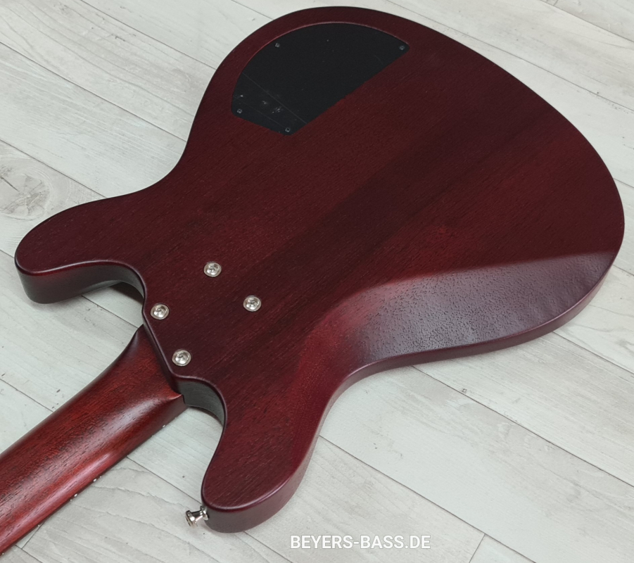 Sandberg Florence Bass, Open Pore Mahogany, Lefthand