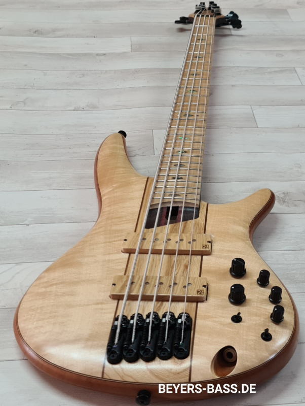 Ibanez Premium Series SR5FMDX2-NTL, Natural Low Gloss, 2nd Hand