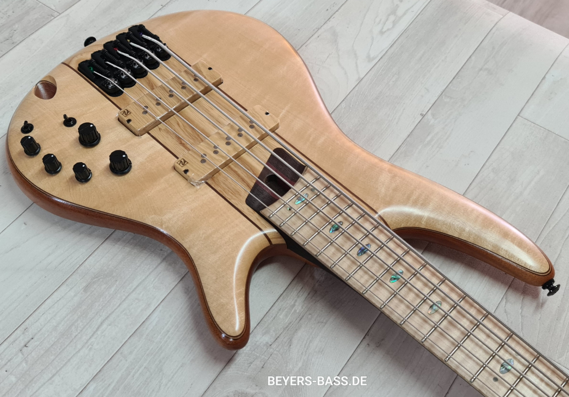 Ibanez Premium Series SR5FMDX2-NTL, Natural Low Gloss, 2nd Hand