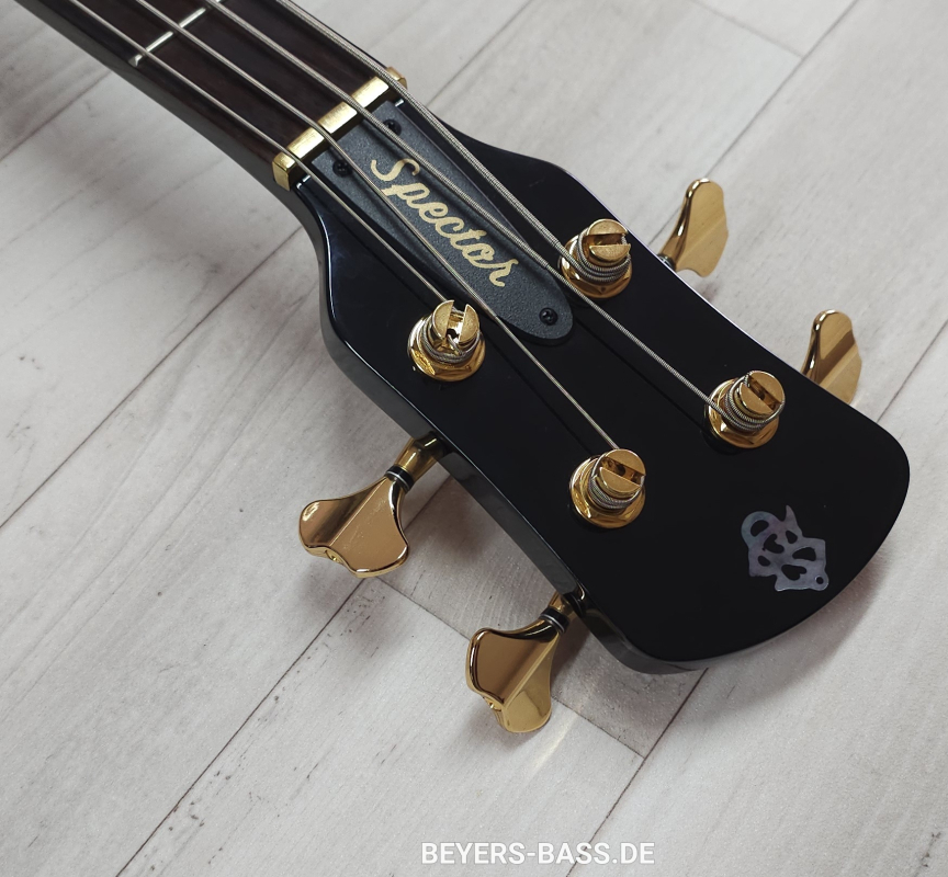 Spector Euro Artist 50th Anniversary Ian Hill, Solid Black, Signature, Limited Edition, 2nd Hand