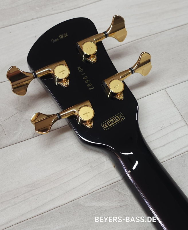 Spector Euro Artist 50th Anniversary Ian Hill, Solid Black, Signature, Limited Edition, 2nd Hand