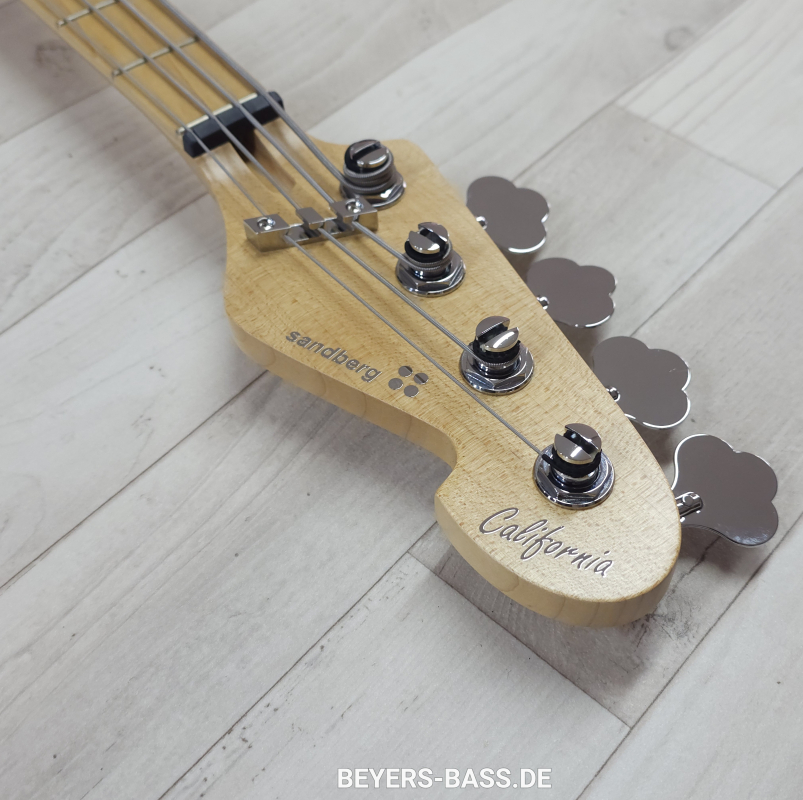 Sandberg California II TT4 Lionel Shortscale Greenline Custom, Highgloss Tobacco Sunburst
