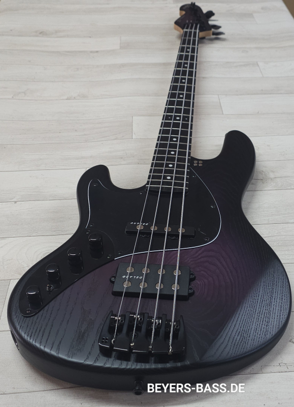Sandberg California II TM4 Ebony, Open Pore Violetburst, Linkshänder