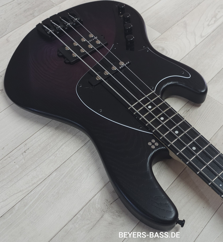 Sandberg California II TM4 Ebony, Open Pore Violetburst, Linkshänder